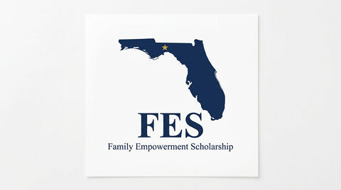Florida Family Empowerment Scholarship program graphic for homeschool curriculum funding