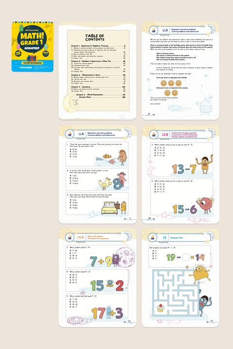 1st Grade (5 Workbooks + 12 Months Online Access)