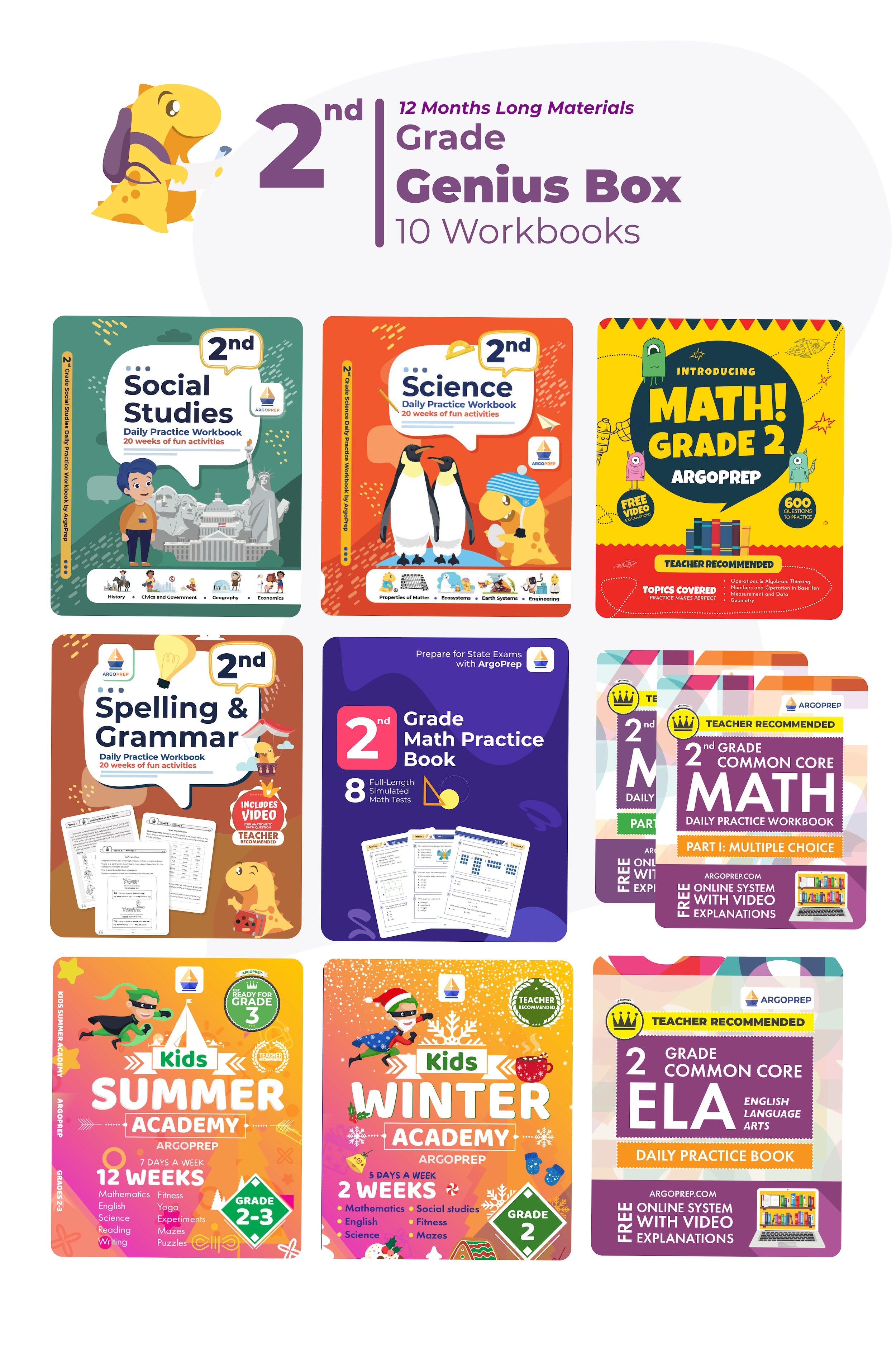ArgoPrep's comprehensive Grade 2 bundle.