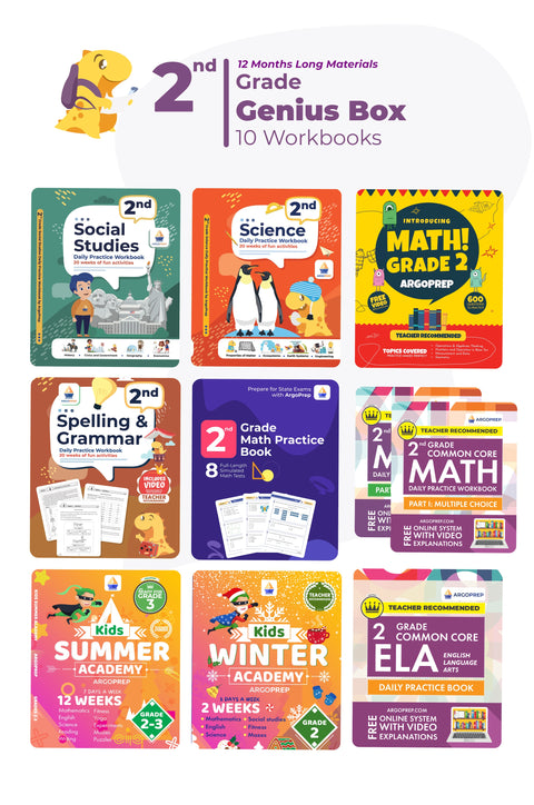 2nd Grade Ultimate Bundle (10 Workbooks)
