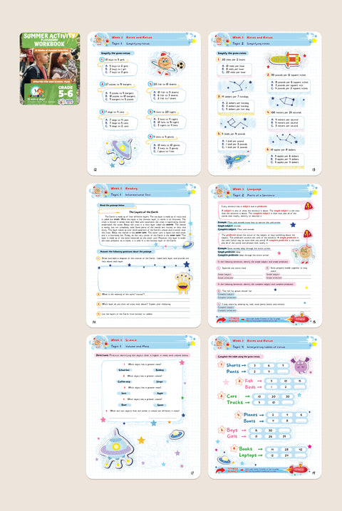 6th Grade Ultimate Bundle (10 Workbooks)