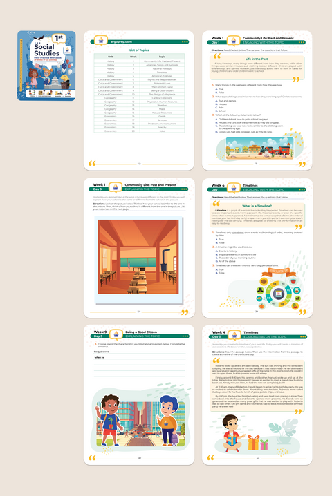 1st Grade Ultimate Bundle (10 Workbooks)