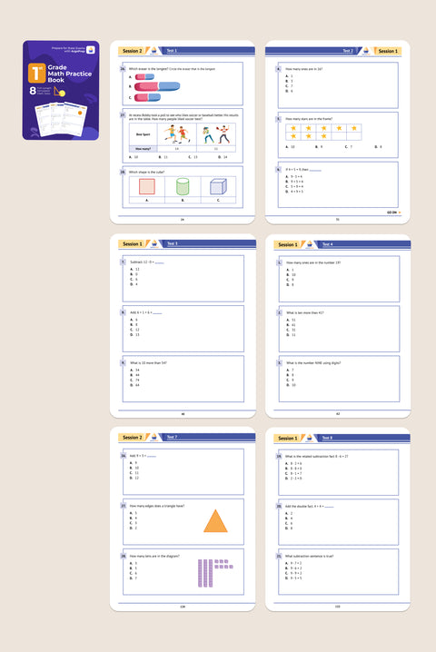 1st Grade Ultimate Bundle (10 Workbooks)