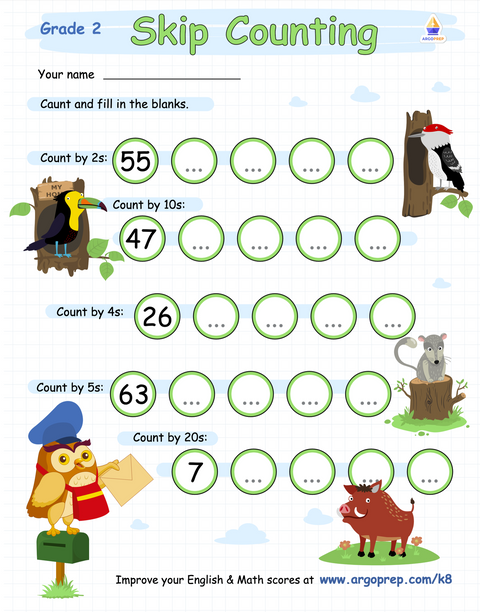 2nd Grade (30 Worksheets)