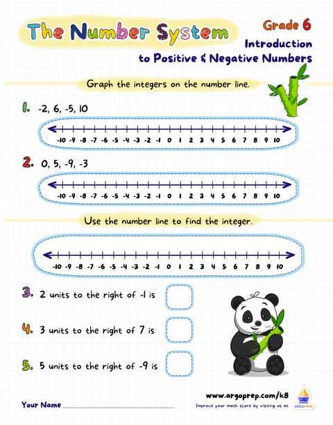 6th Grade (30 Worksheets)
