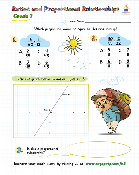 7th Grade (30 Worksheets)