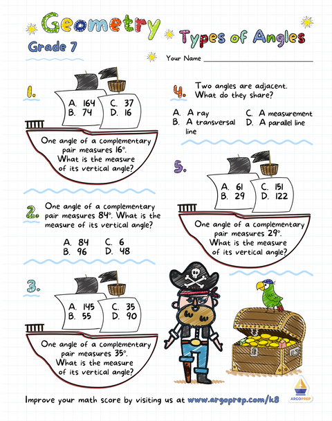 7th Grade (30 Worksheets)
