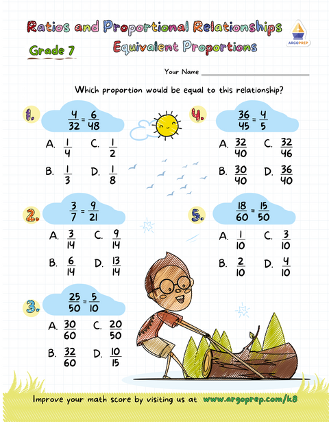 7th Grade (30 Worksheets)