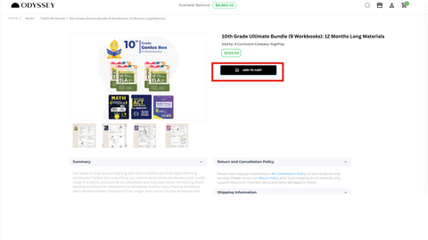 Purchasing your product or service
