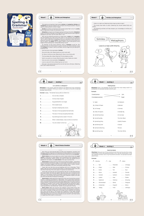 4th Grade Ultimate Bundle (10 Workbooks)