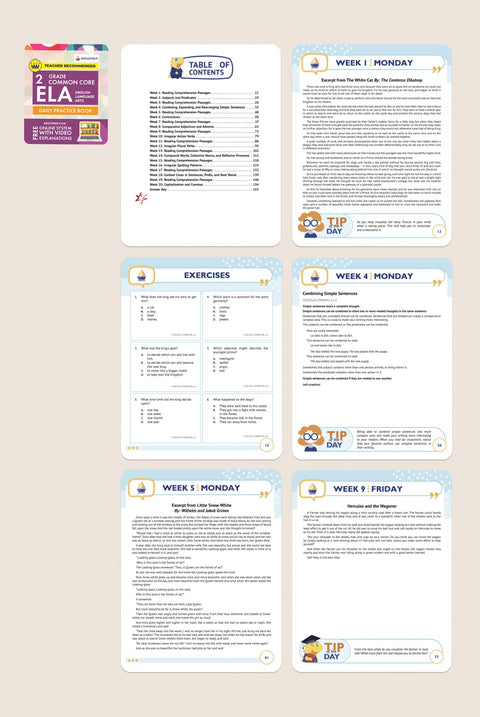2nd Grade Ultimate Bundle (10 Workbooks)
