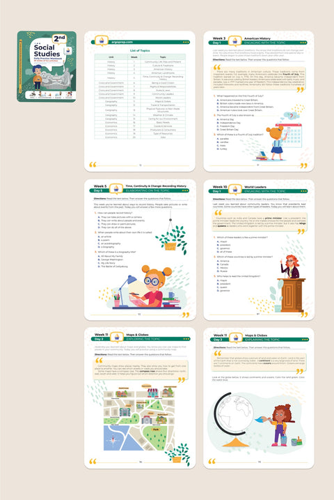 2nd Grade Ultimate Bundle (10 Workbooks)