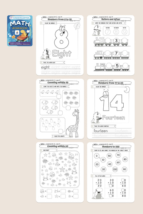 Kindergarten Ultimate Bundle (10 Workbooks)