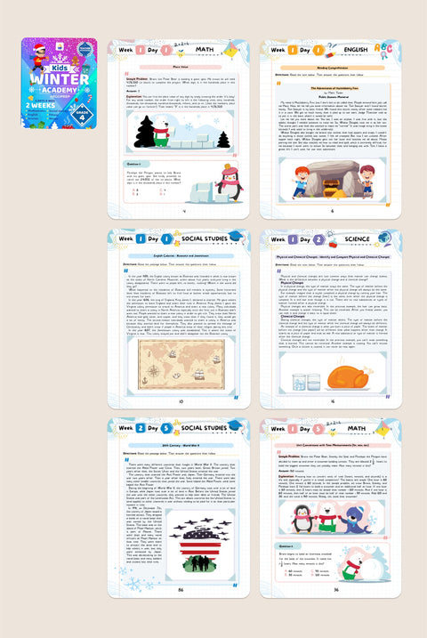 4th Grade Ultimate Bundle (10 Workbooks)