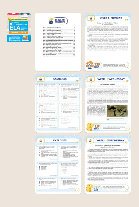 6th Grade Ultimate Bundle (10 Workbooks)