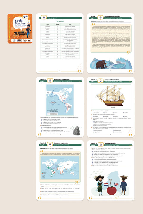 7th Grade Ultimate Bundle (10 Workbooks)