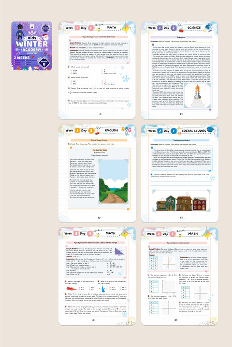 8th Grade Ultimate Bundle (10 Workbooks)