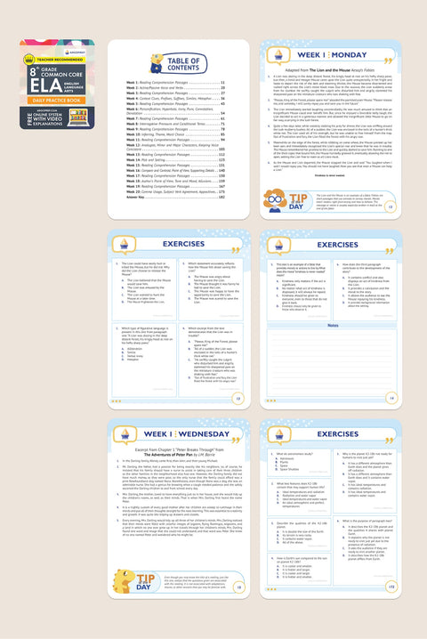 8th Grade Ultimate Bundle (10 Workbooks)