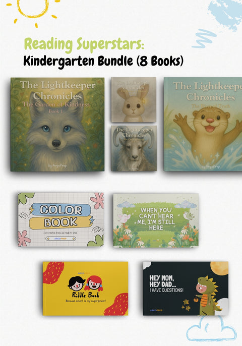 Kindergarten Reading Bundle (8 Books)