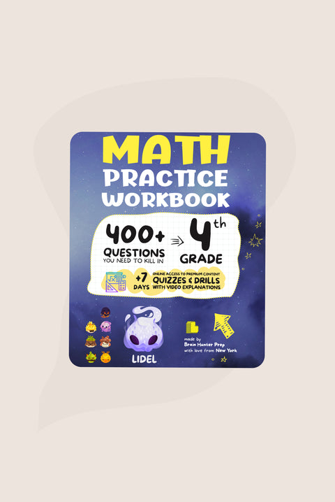 4th Grade Math e-Book (245 pages)