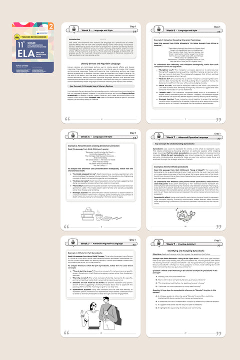 11th Grade ELA (English Language Arts) - Part 2