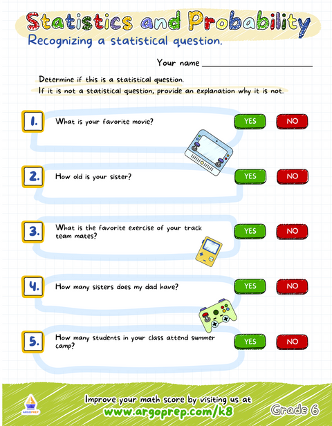 6th Grade (30 Worksheets)