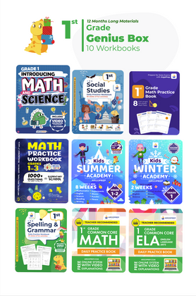 1st Grade Ultimate Bundle (10 Workbooks)
