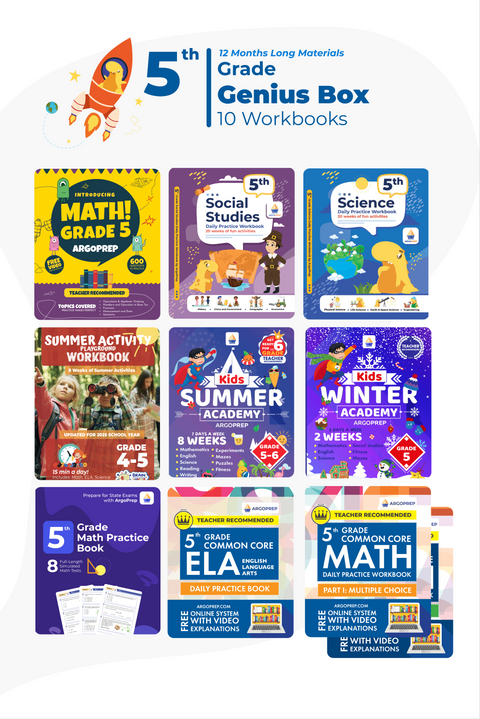 5th Grade Ultimate Bundle (10 Workbooks)