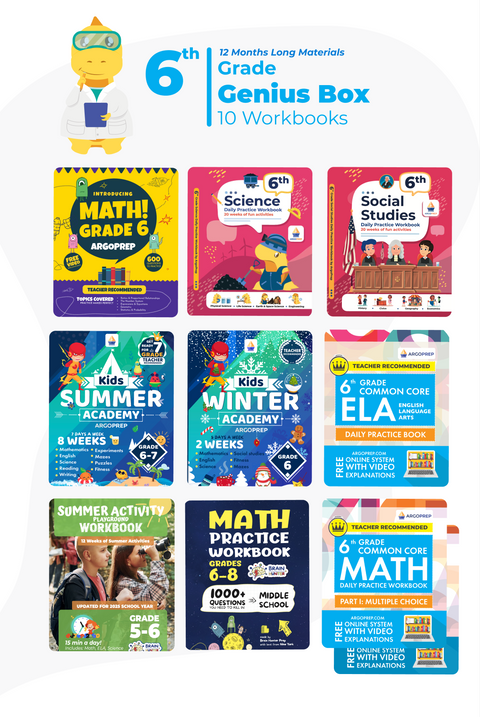 6th Grade Ultimate Bundle (10 Workbooks)