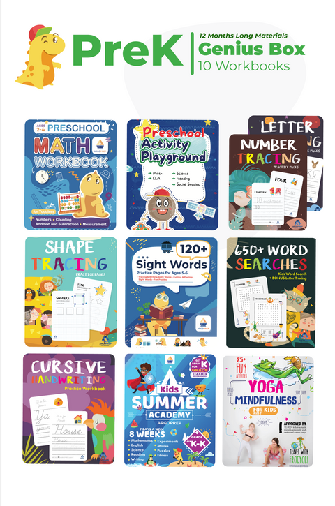 PreK Ultimate Bundle (10 Workbooks)