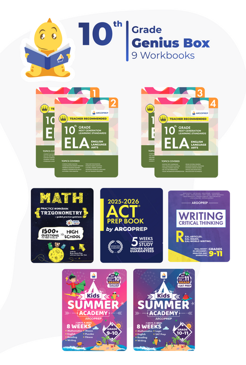 10th Grade Ultimate Bundle (9 Workbooks)
