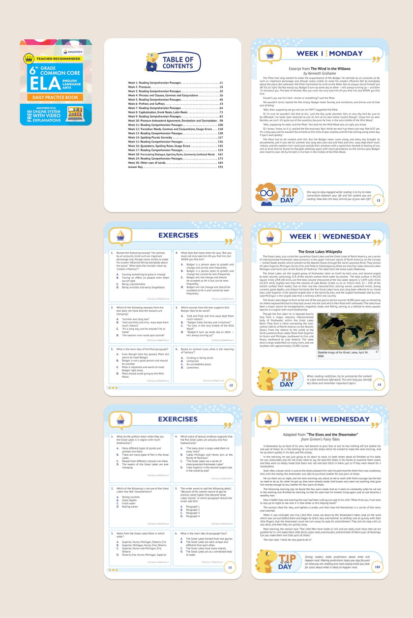 English Language Arts (ELA) – ArgoPrep