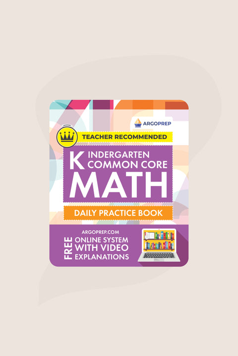 Kindergarten Math Daily Practice Workbook