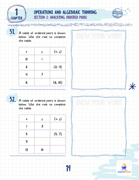 5th Grade Math e-Book (196 pages)